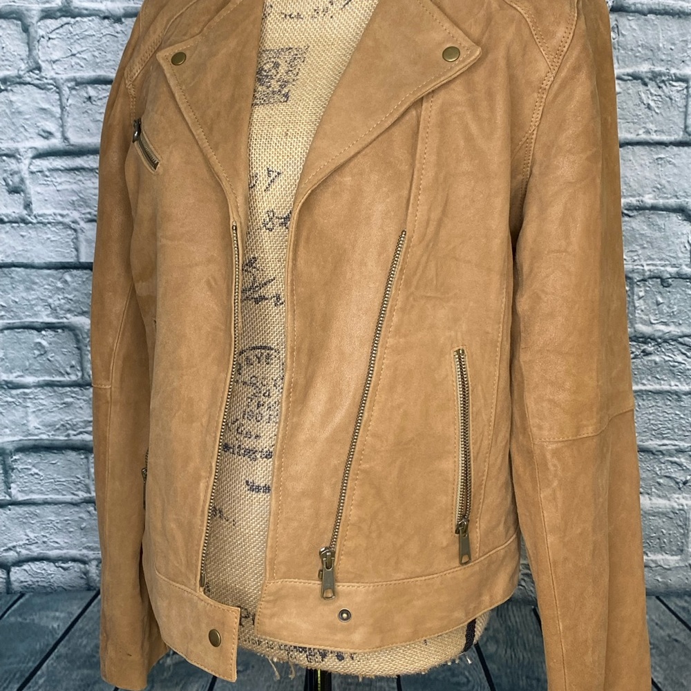Joie Suede Leather Jacket - Large